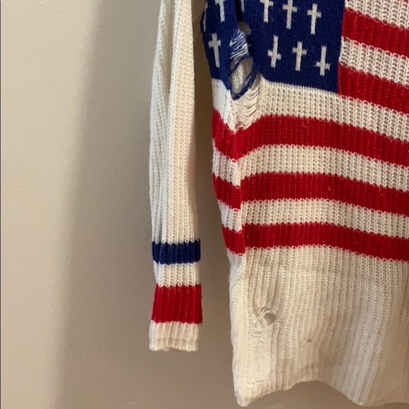 UNIF’s “Flag Religion” Sweater - Picture 3 of 6